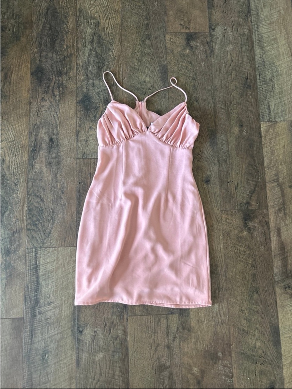 Forever 21 Blush Pink Spaghetti Strap Slip Dress